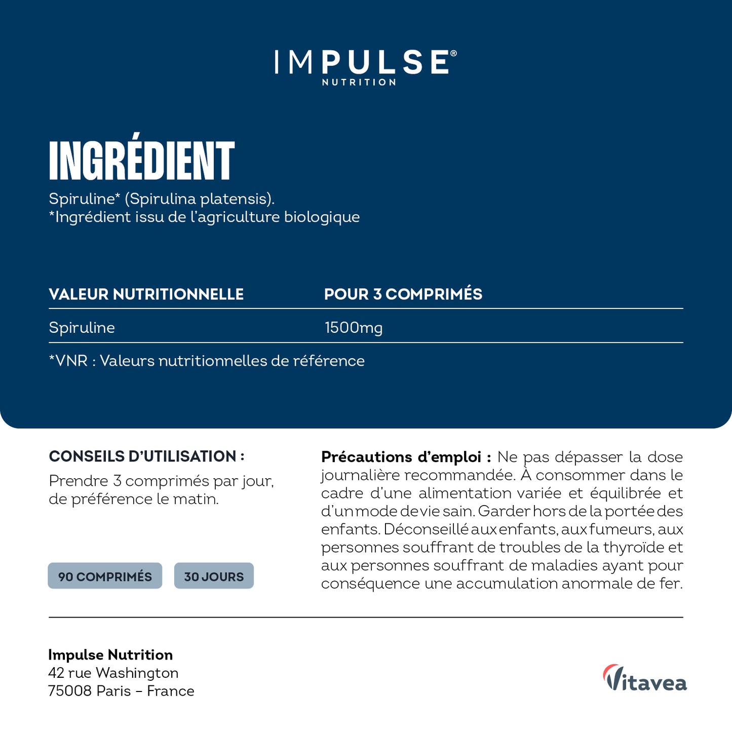 Spiruline Biologique