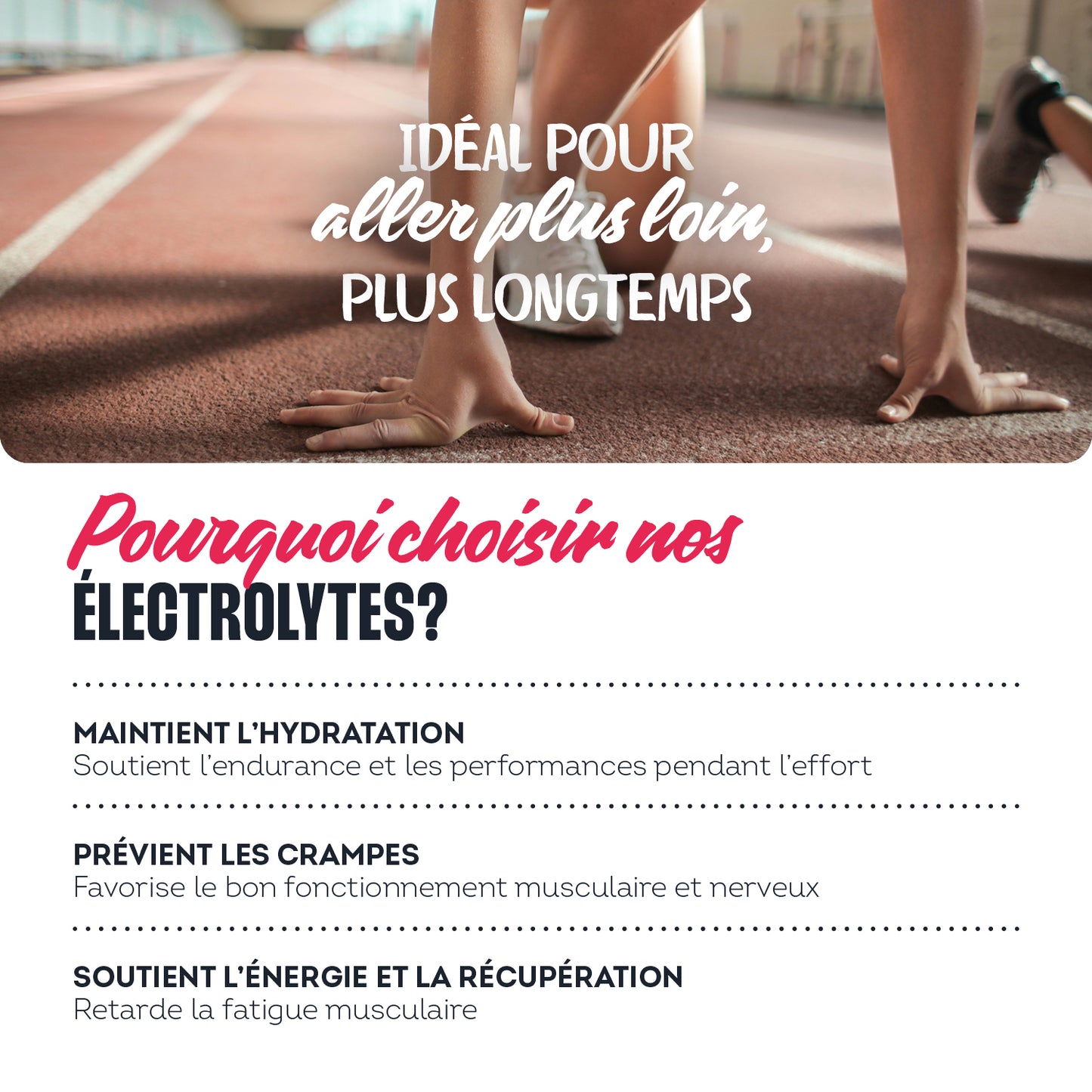 Électrolytes saveur pêche