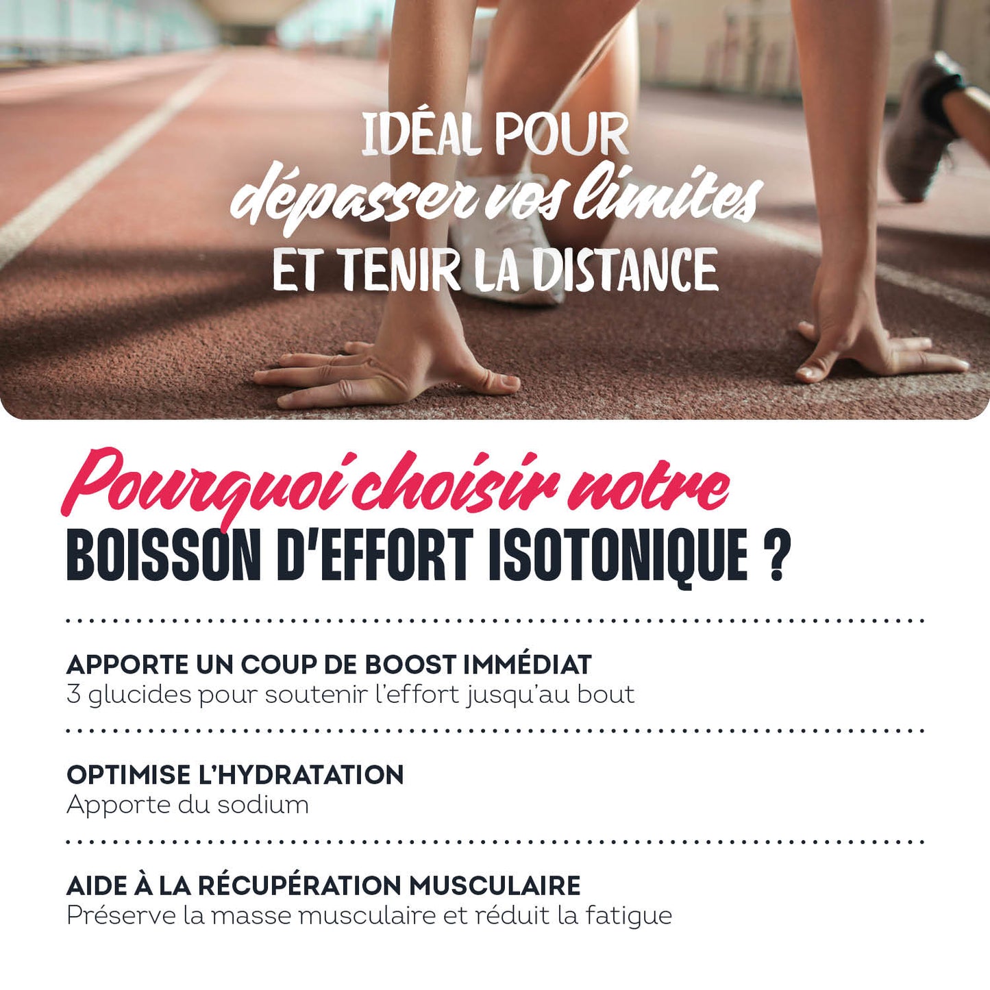 Isotonic sports drink mint flavor