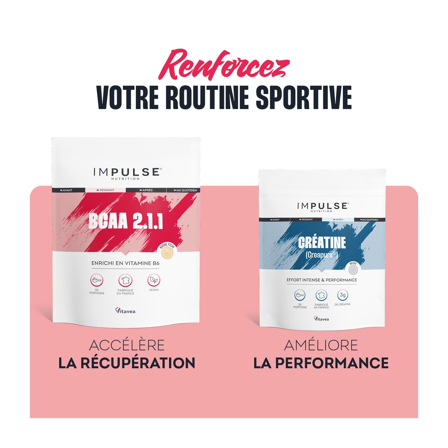 BCAA 2.1.1 saveur pêche