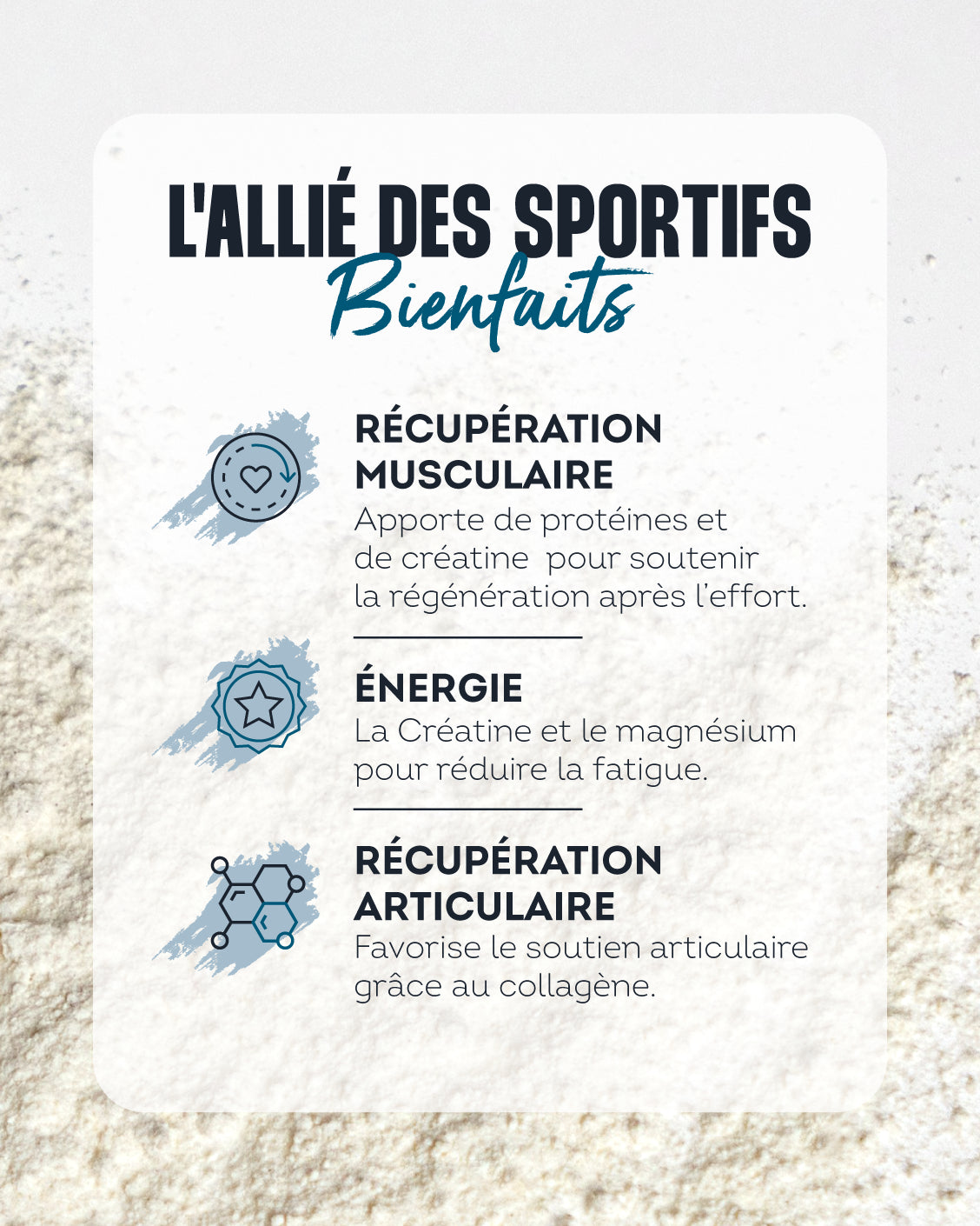 Whey Recovery vanilla flavor
