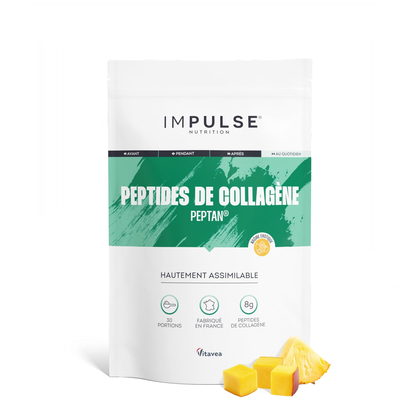 Peptides de collagène Peptan® saveur exotique