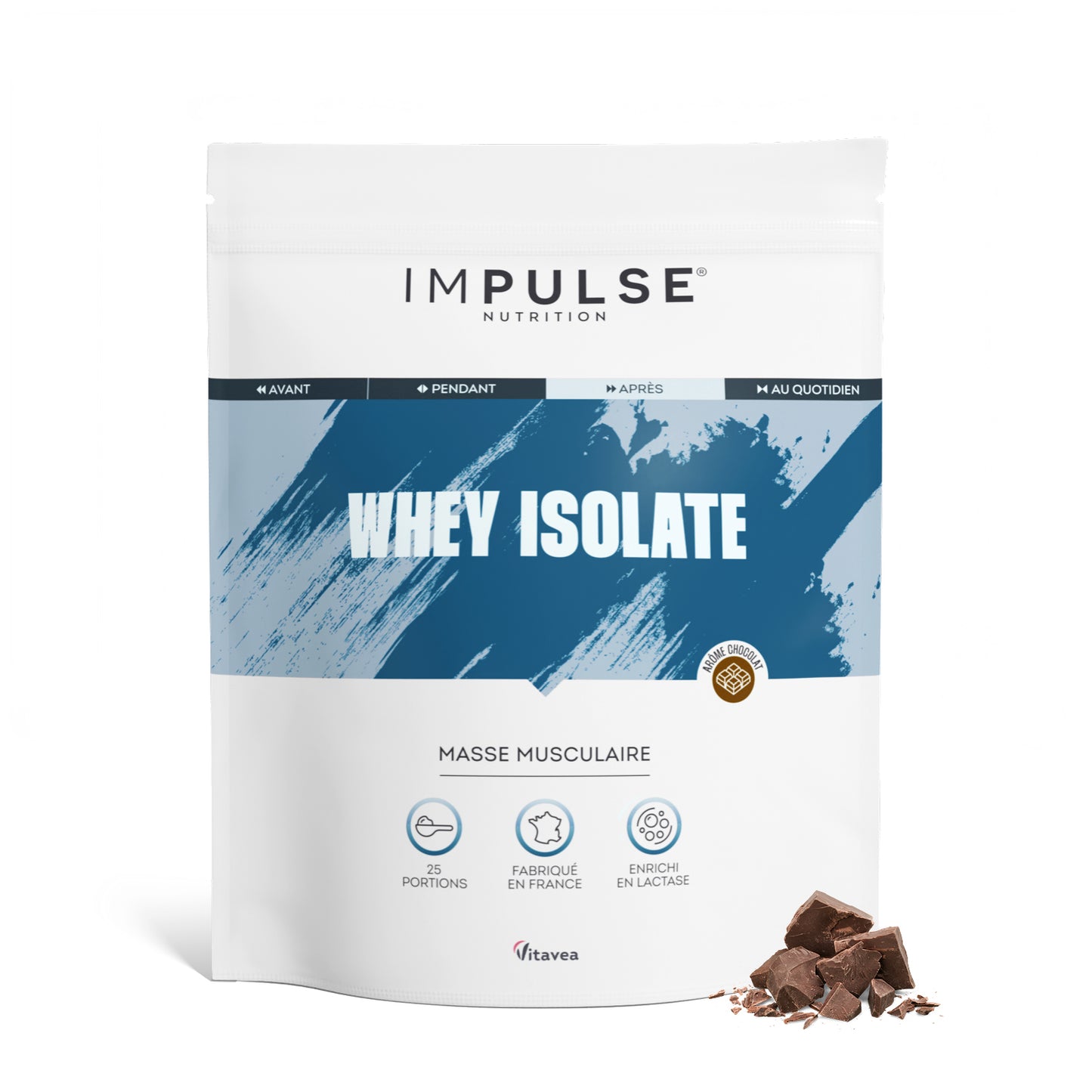 Whey Isolate saveur chocolat