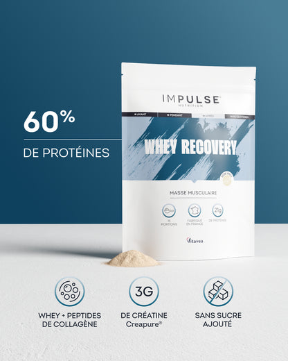 Whey Recovery vanilla flavor