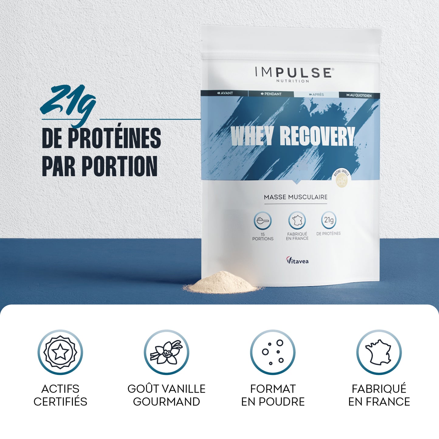 Whey Recovery saveur vanille