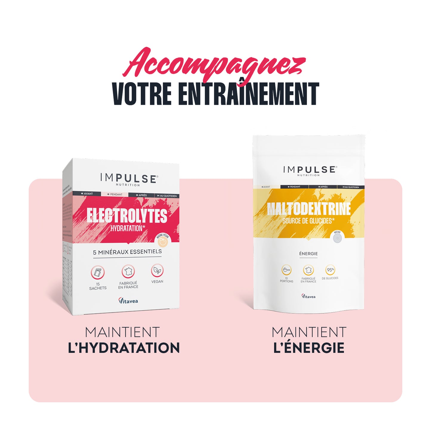 Électrolytes saveur pêche