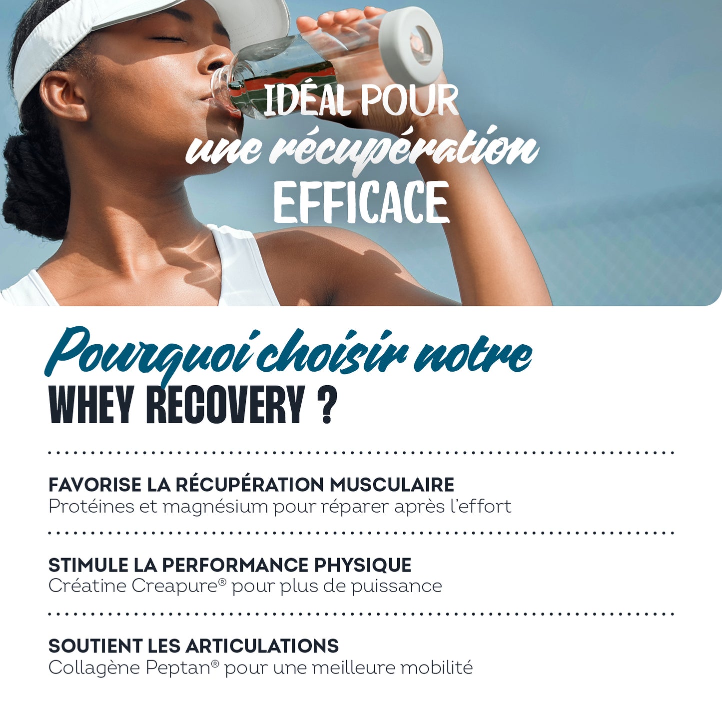 Whey Recovery saveur chocolat