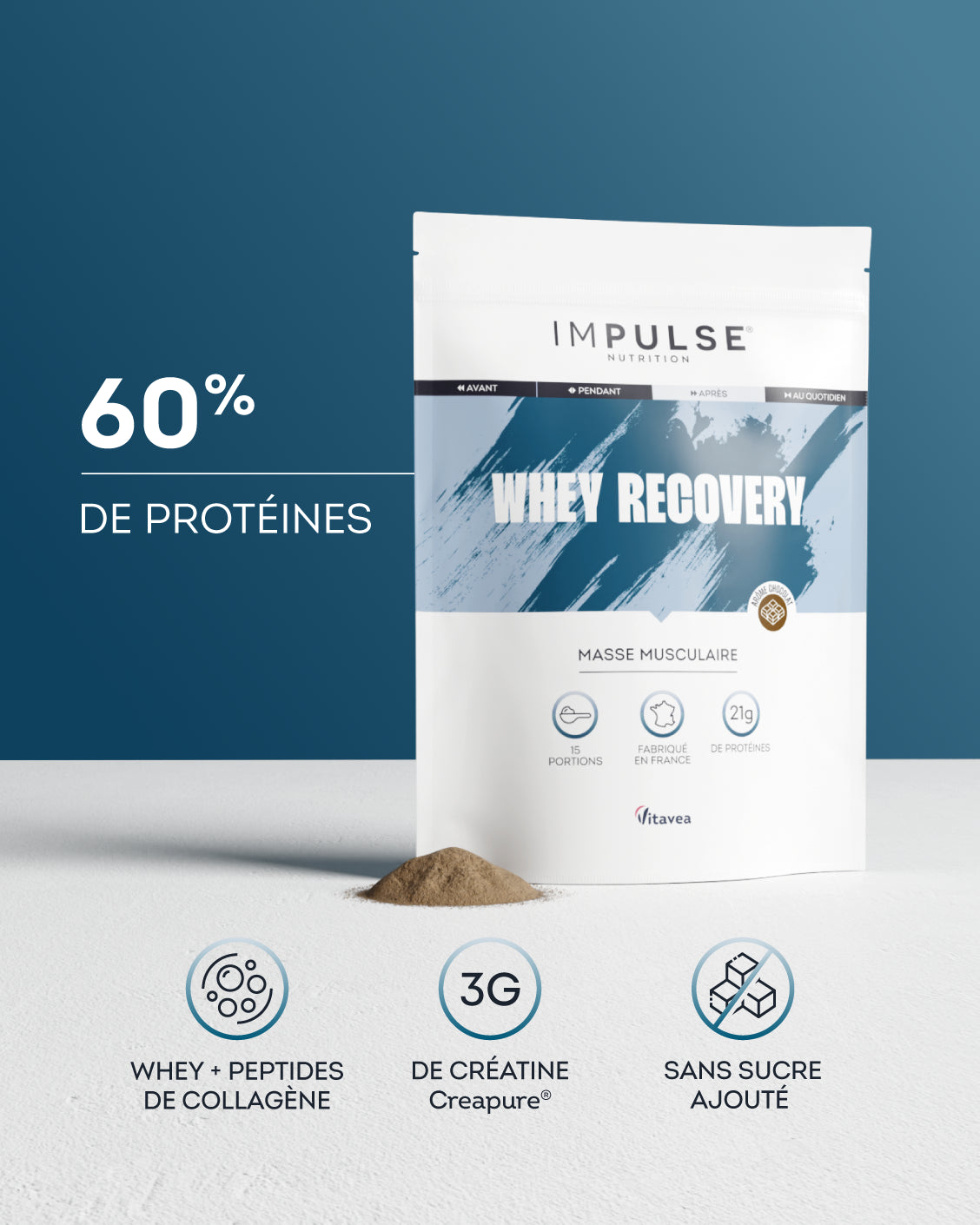 Whey Recovery chocolate flavor