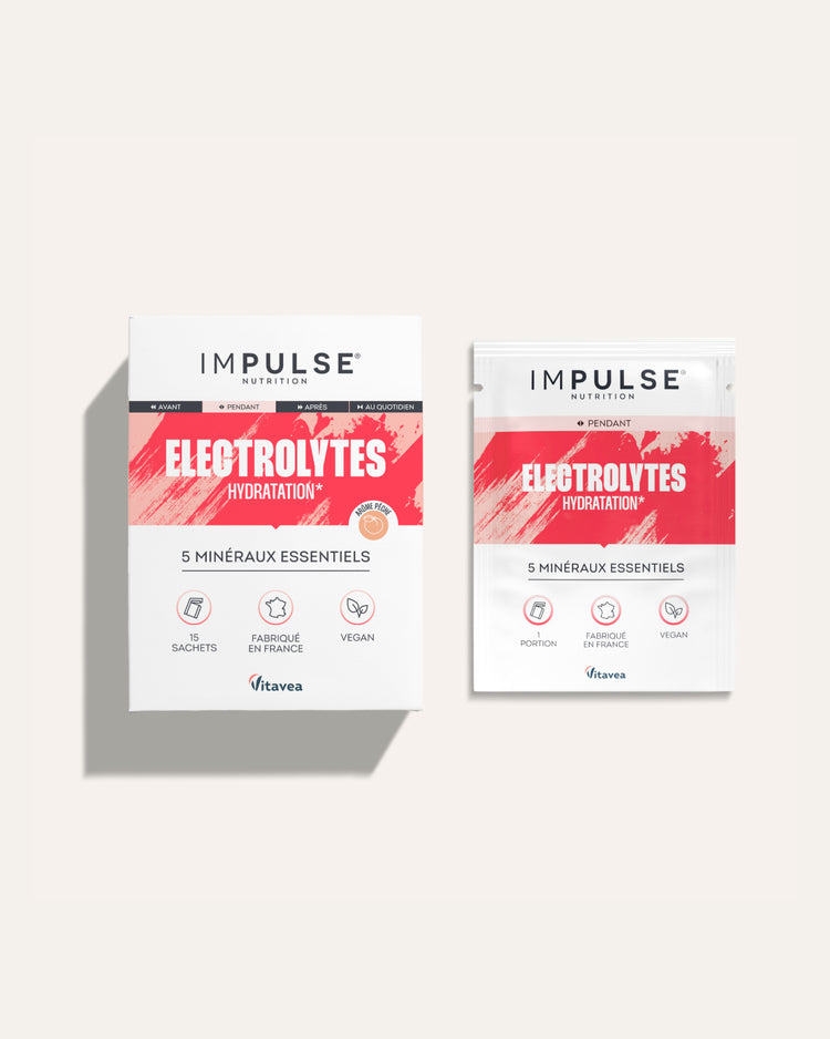 Electrolytes peach flavor 