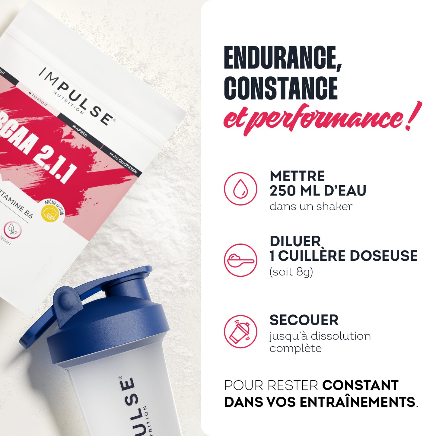 BCAA 2.1.1 saveur citron