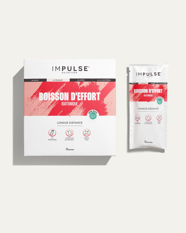 Boisson d'effort isotonique saveur menthe pack x10