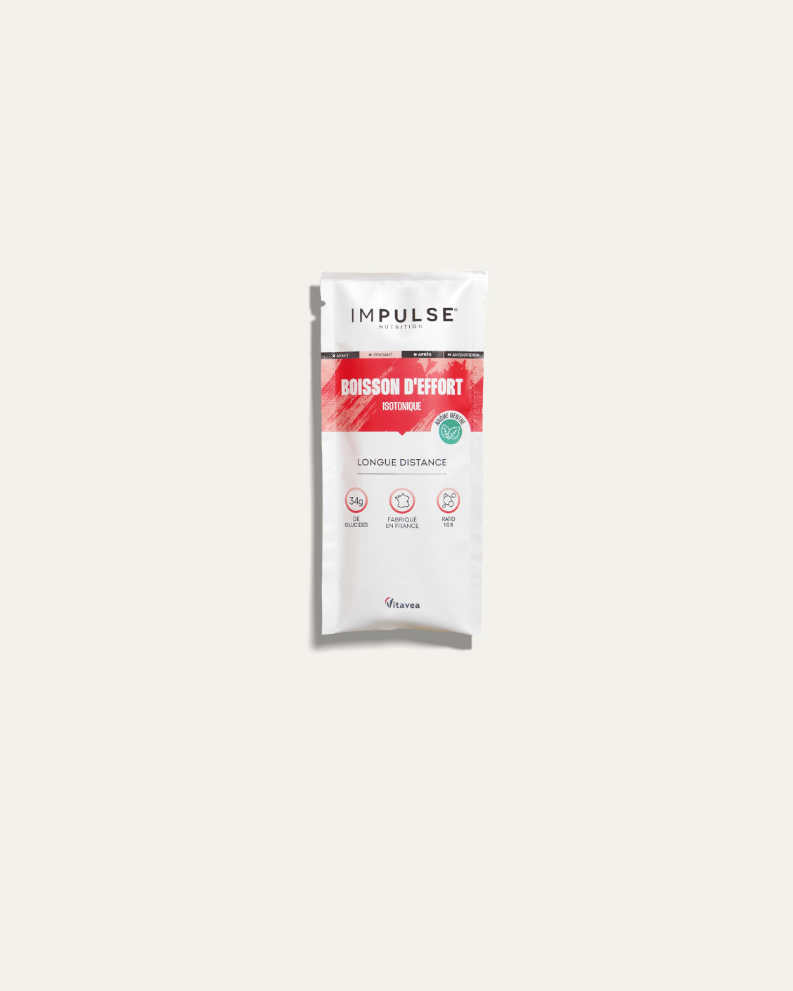 Boisson d'effort isotonique saveur menthe
