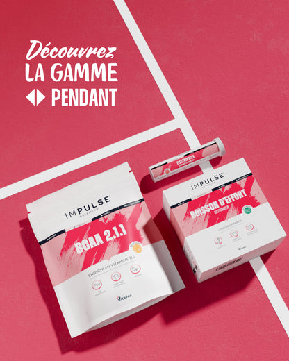 Peach-flavored effervescent electrolyte tablets