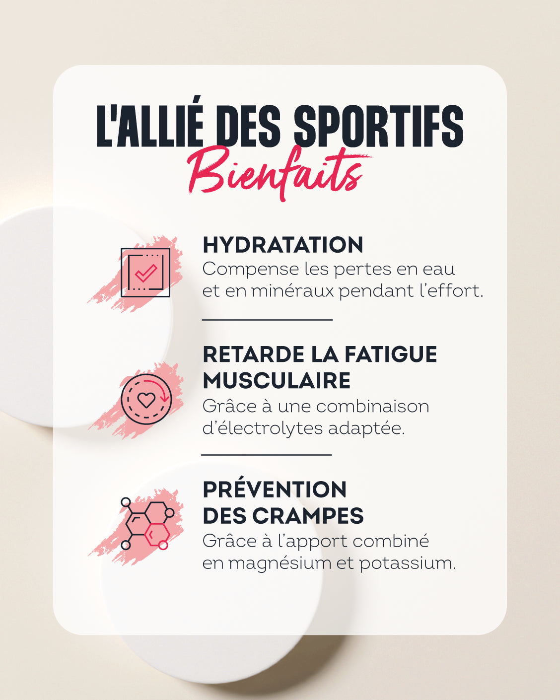 Lemon-flavored effervescent electrolyte tablets