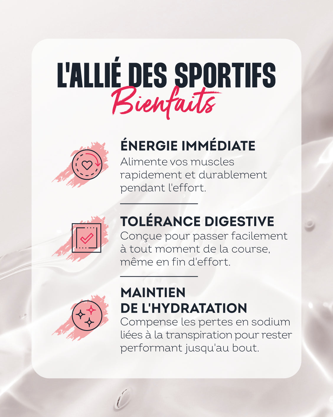 Gel énergétique neutre pack x10