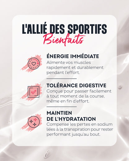 Gel énergétique neutre pack x10