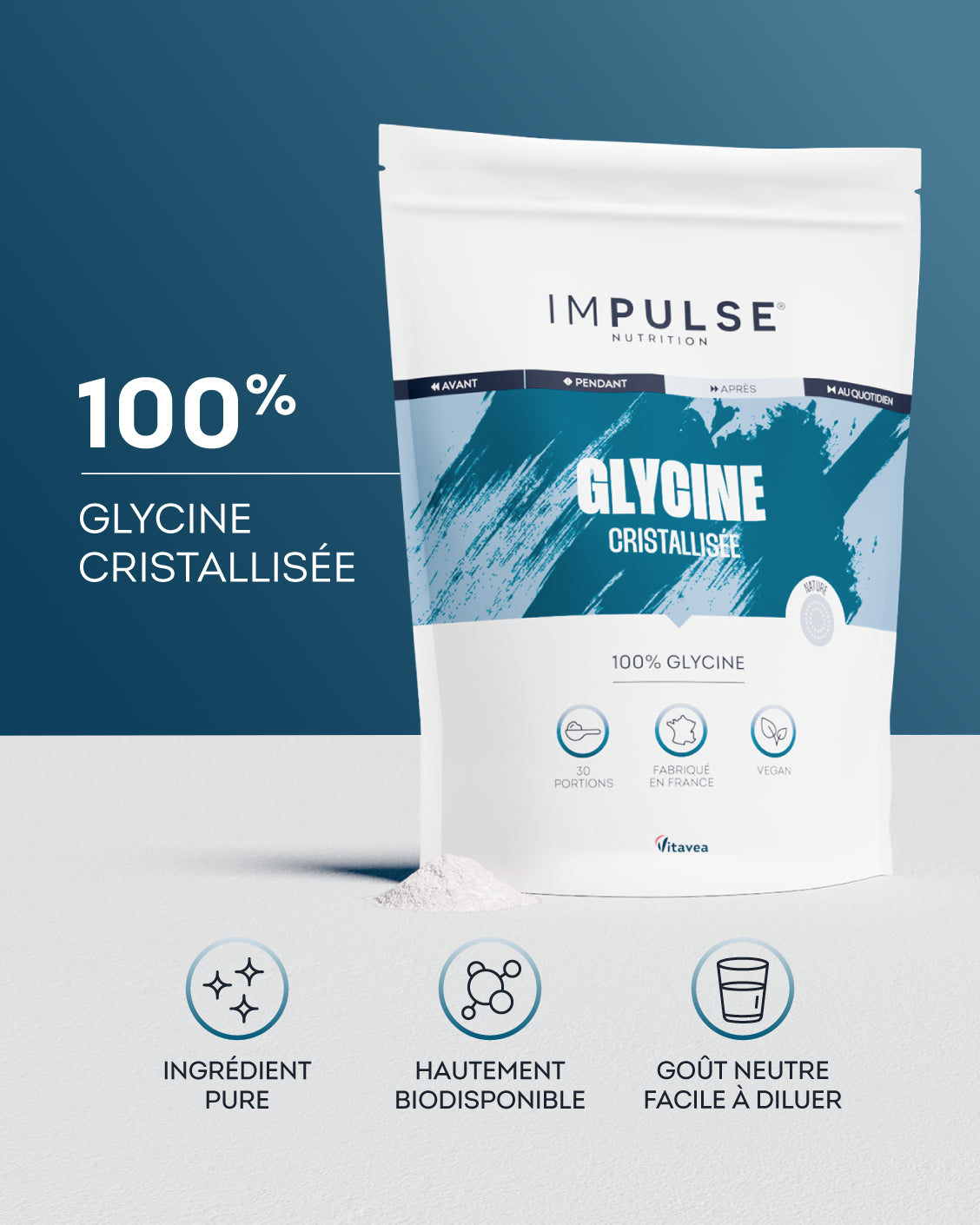 Crystallized Glycine