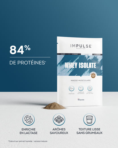 Whey Isolate Chocolate Flavor - Single Serving
