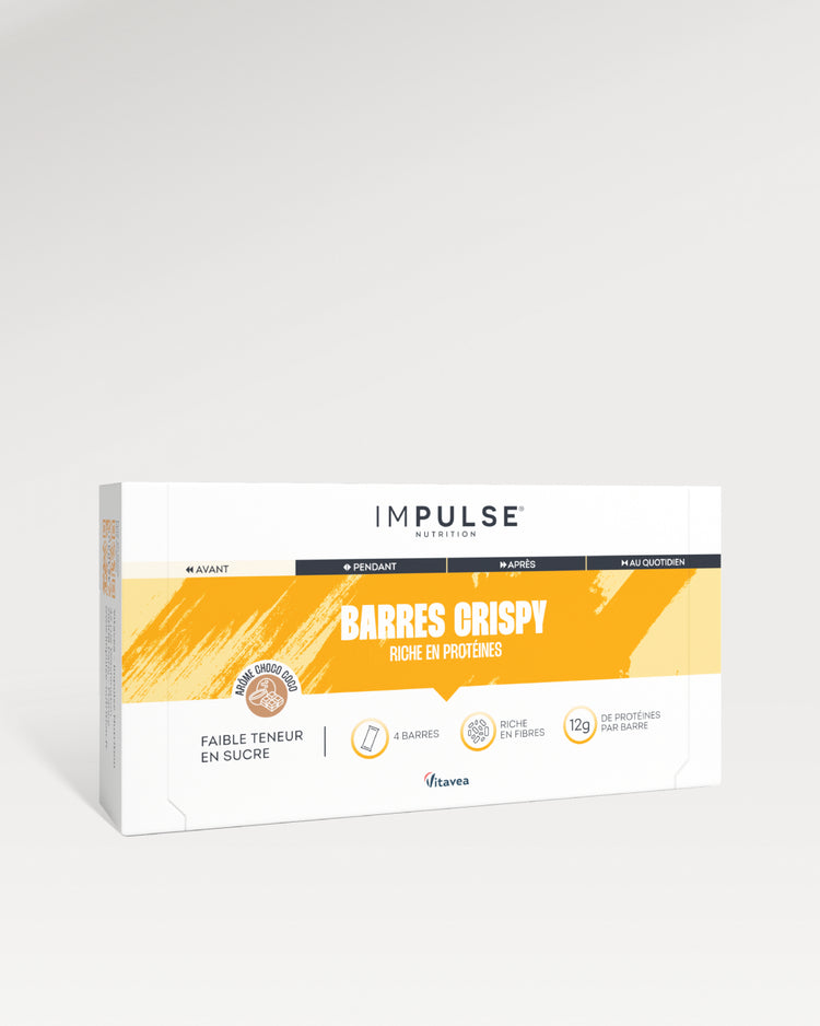 Barre protéinée crispy saveur choco-coco