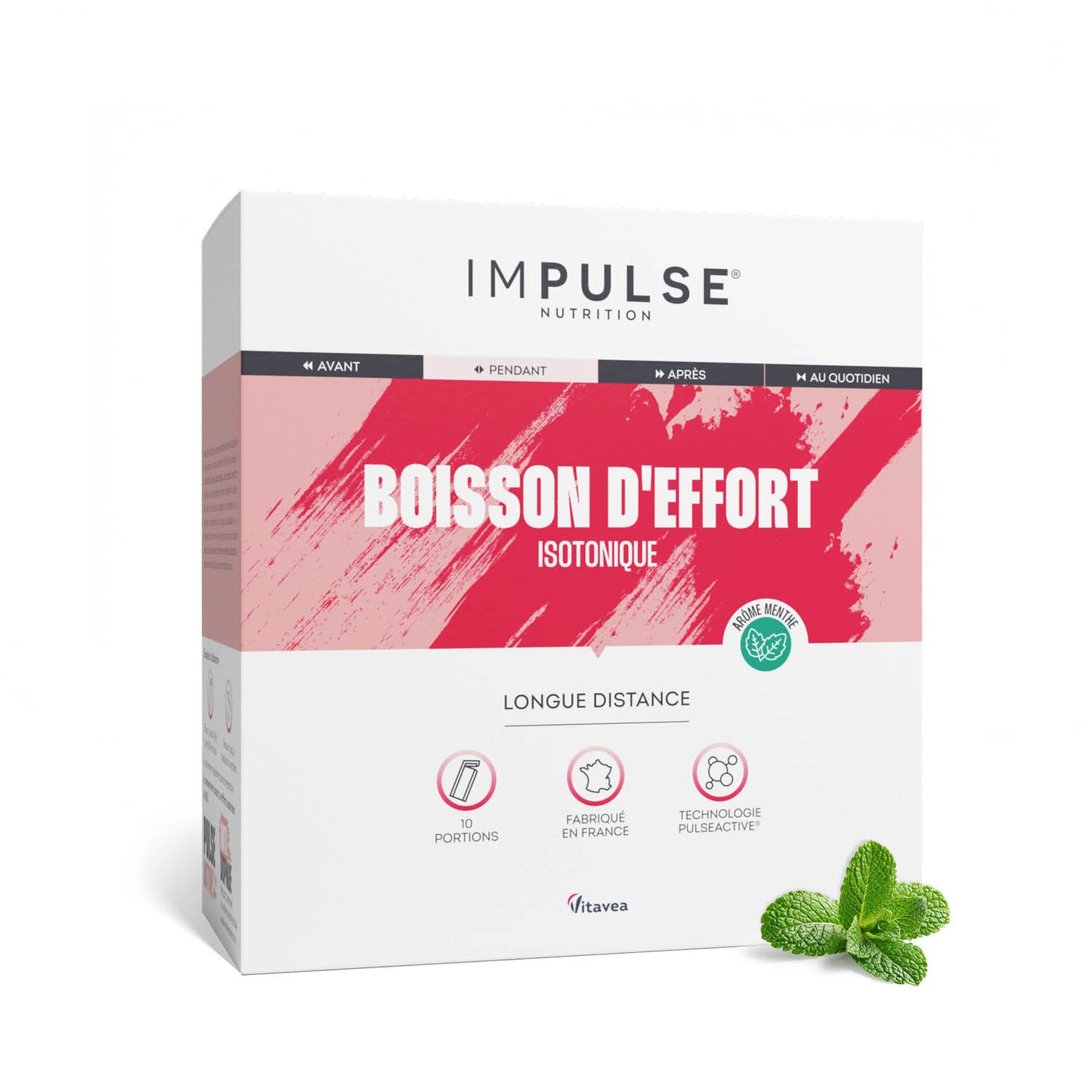 Isotonic sports drink mint flavor 