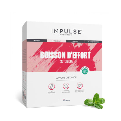 Isotonic sports drink mint flavor 