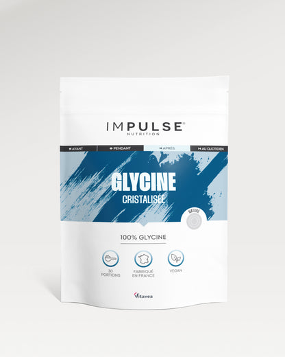 Crystallized glycine