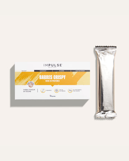 Barre protéinée crispy saveur chocolat