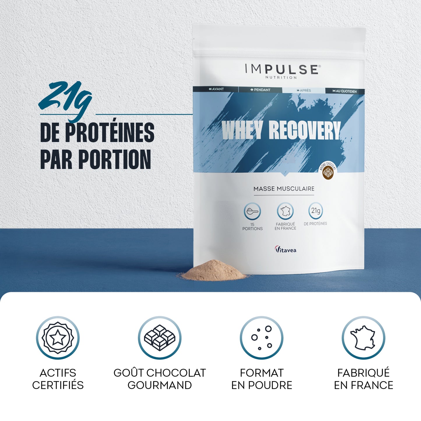 Whey Recovery saveur chocolat