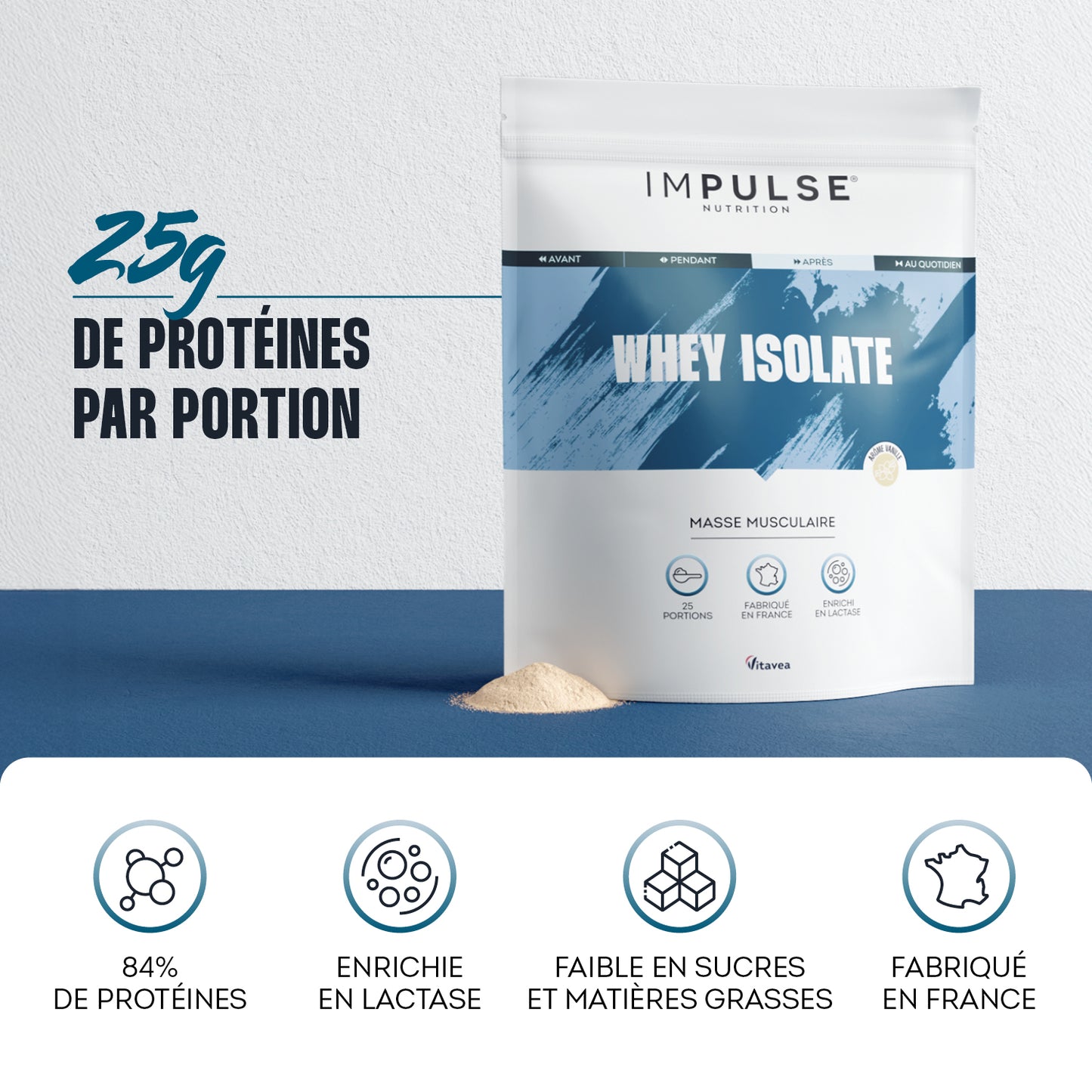 Whey Isolate saveur vanille