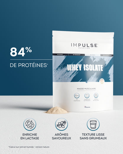 Whey Isolate Vanilla Flavor